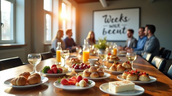 10 recettes de petits déjeuners d'entreprise pour dynamiser votre équipe