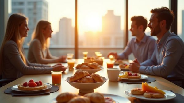 Adoptez le petit déjeuner en entreprise pour une équipe motivée